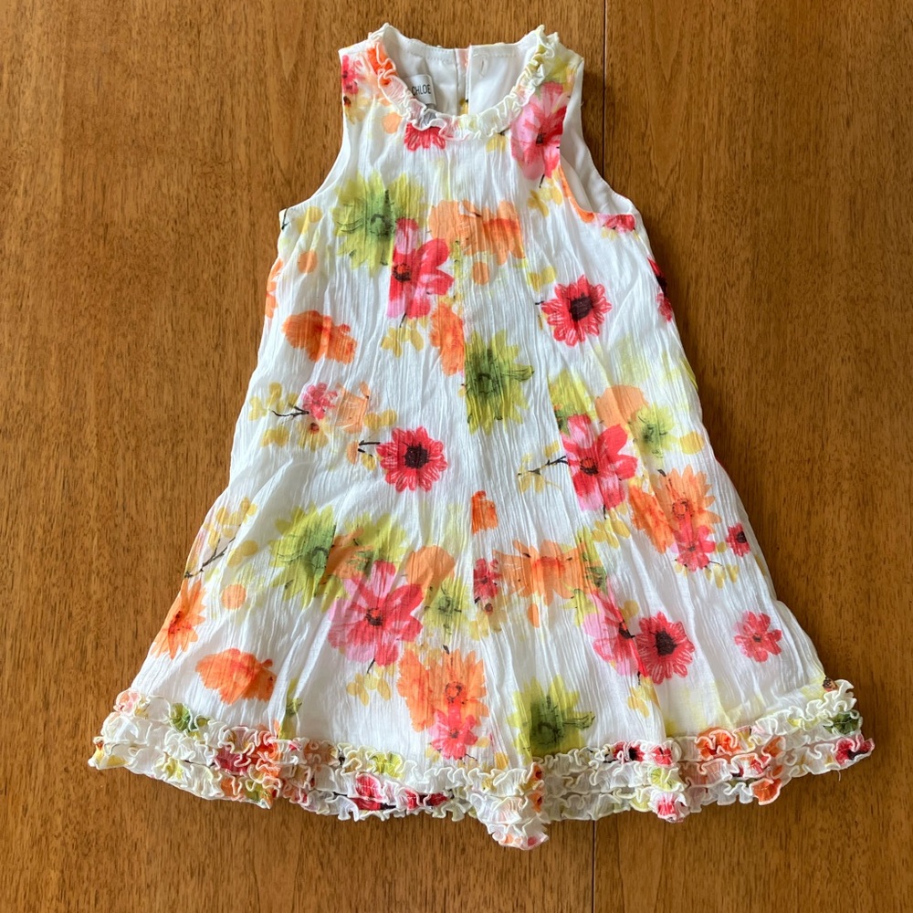 Isobella & Chloe summer floral dress size 3t